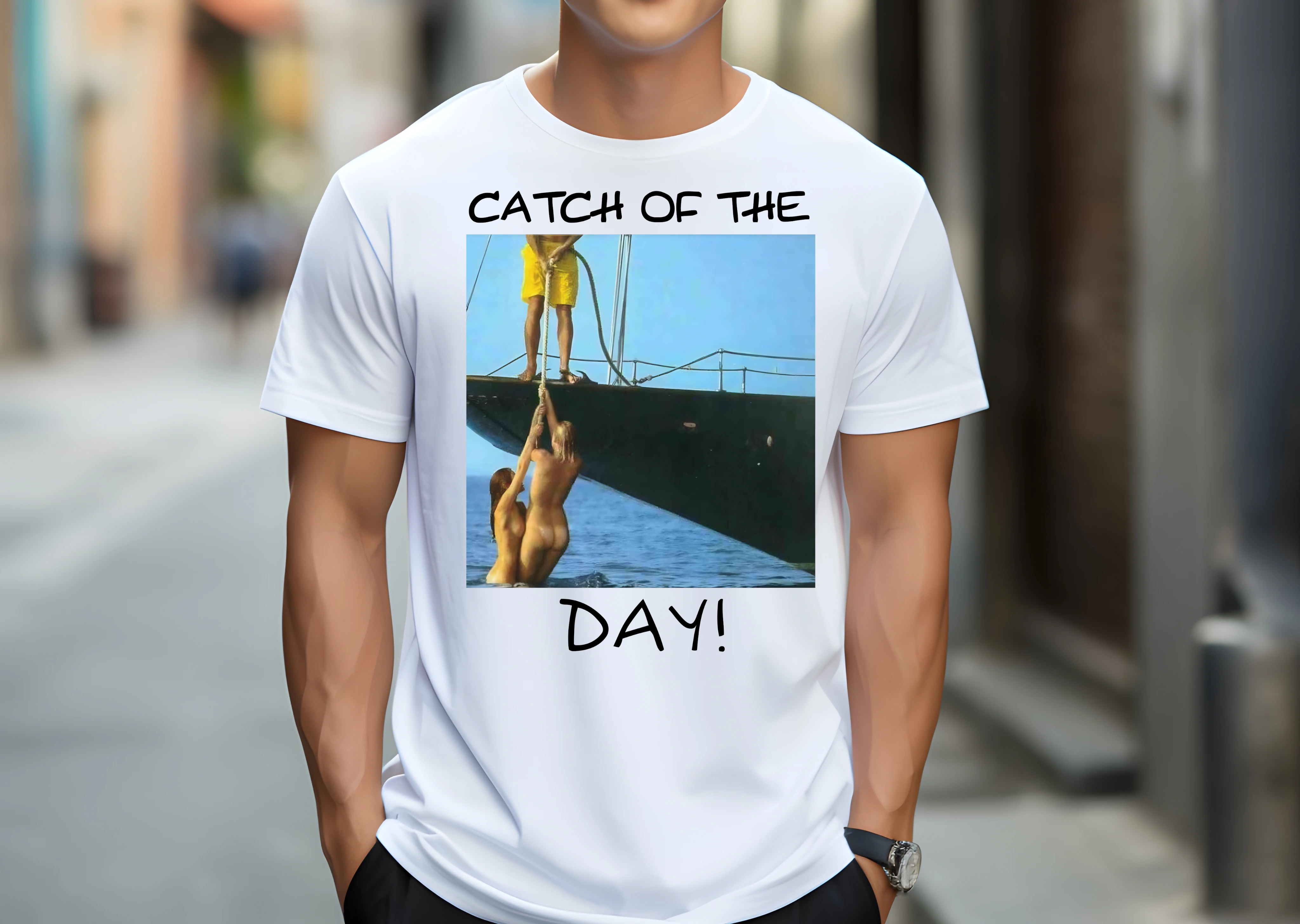 Catch of the Day!Front Mens XS
